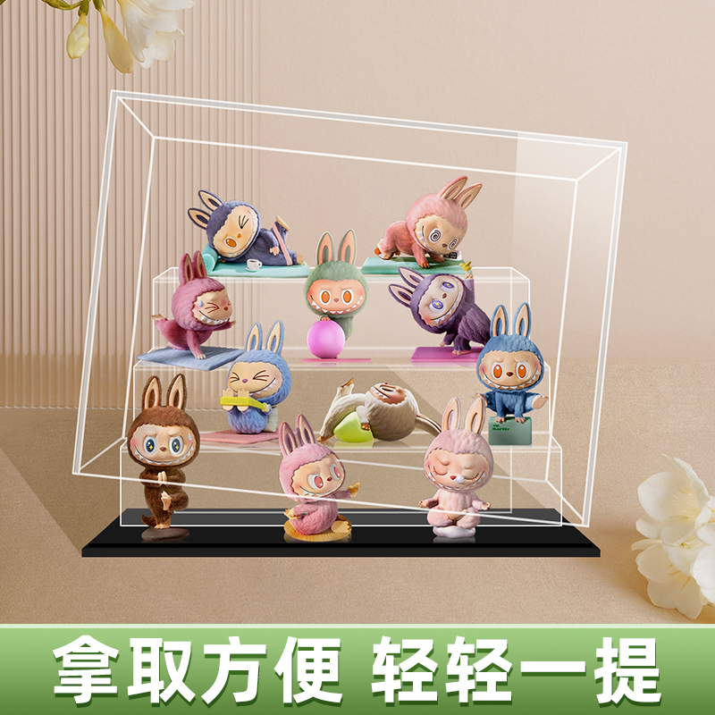 LABUBU拉布布THE MONSTERS瑜伽盲盒太上头！颜值+实用双杀！这波必须冲！