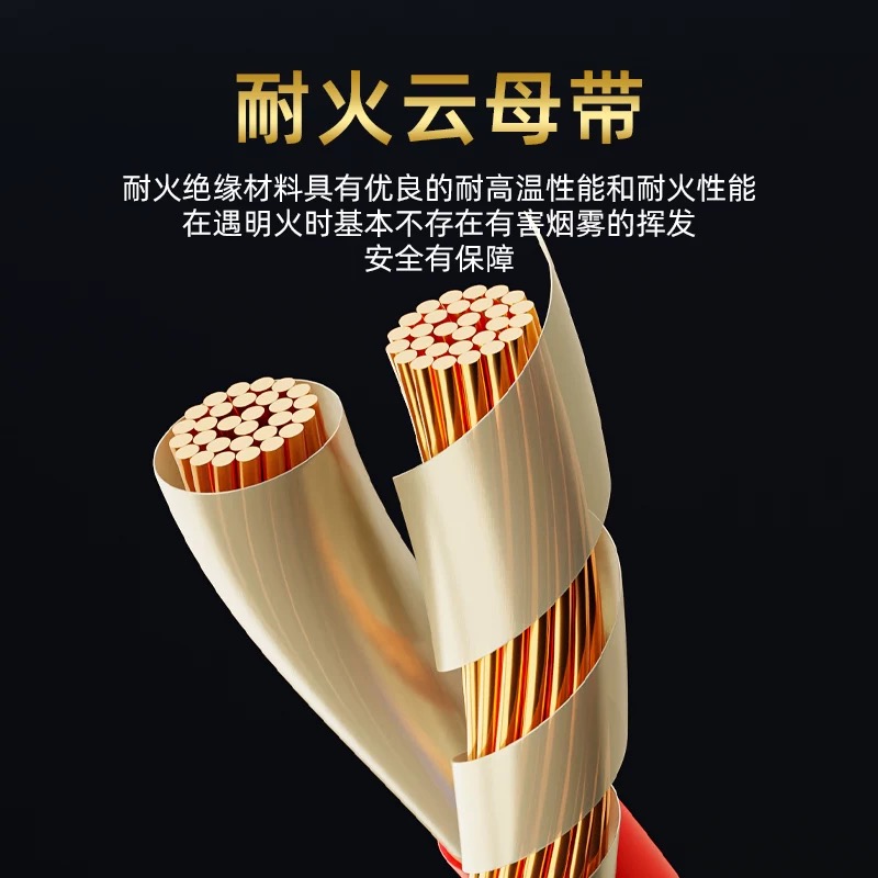低烟无卤WDZN-RYJS耐火阻燃铜芯消防双绞花线NH-RVS1.5 2.5 4平方：安全用电的秘密武器！