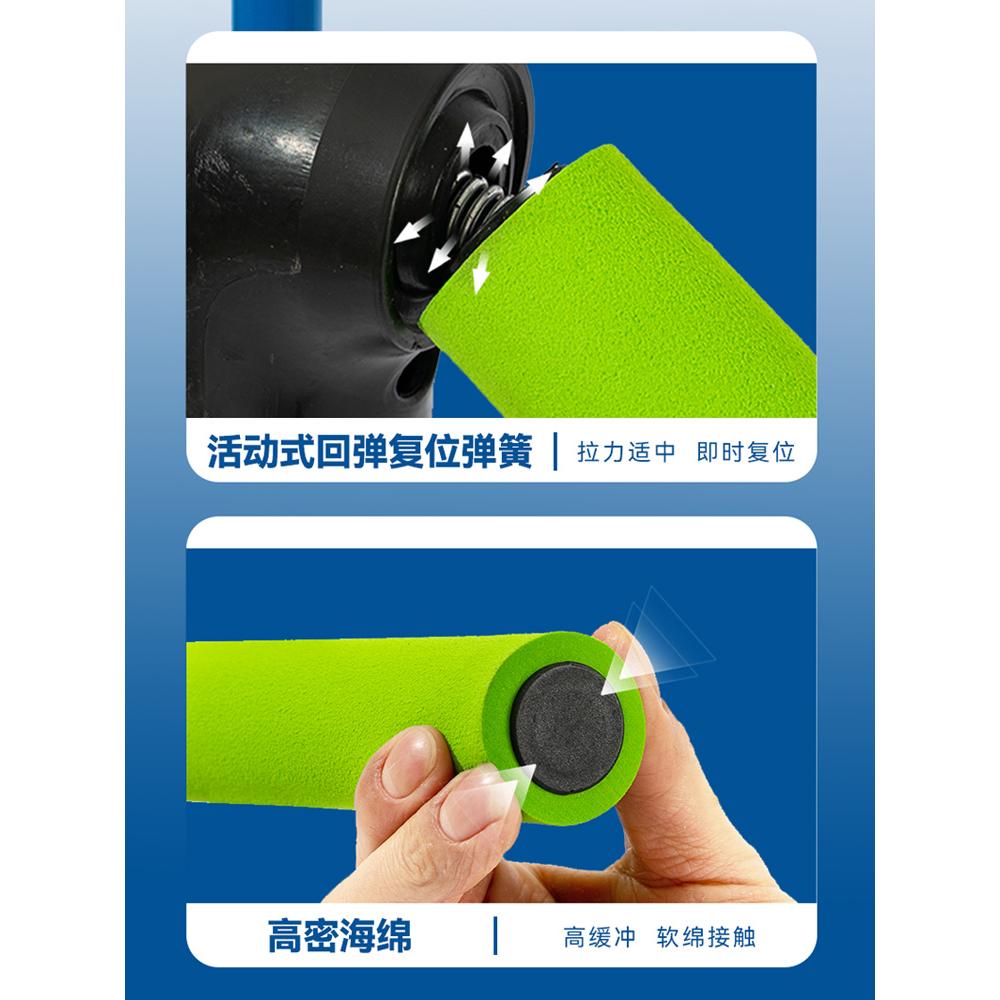 断开式跨栏架：孩子的体能训练新伙伴，安全软式设计，可调节可拆卸，助你轻松训练
