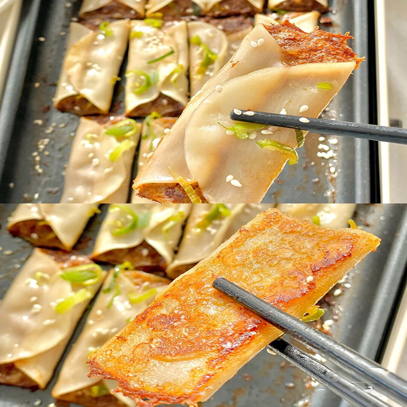 牛肉锅贴：600g的美味挑战，你敢来试试吗？