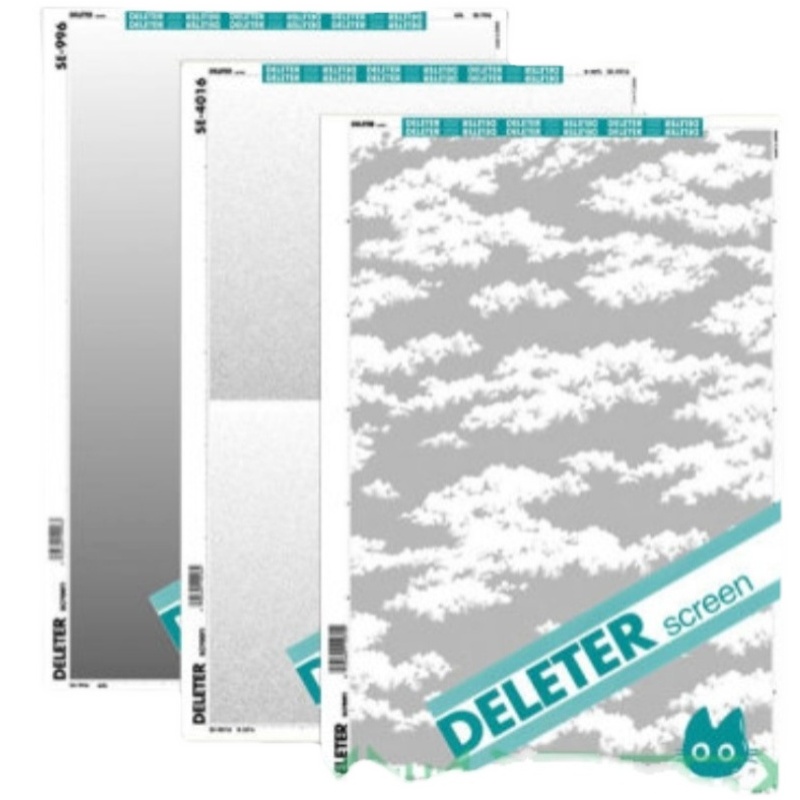 现货无关税 DELETER灵猫IC漫画网点纸套装胶网 手帐 自带胶 福袋3：手账控必备神器，解锁创意无限可能！