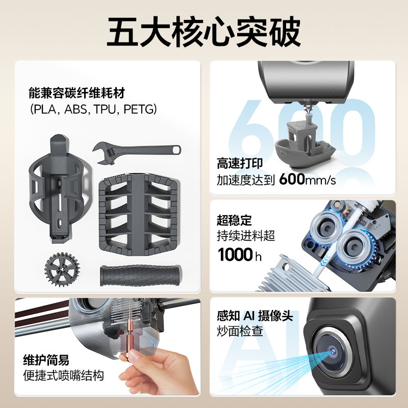 创想三维3D打印机K1C：开启你的智能制造新时代！