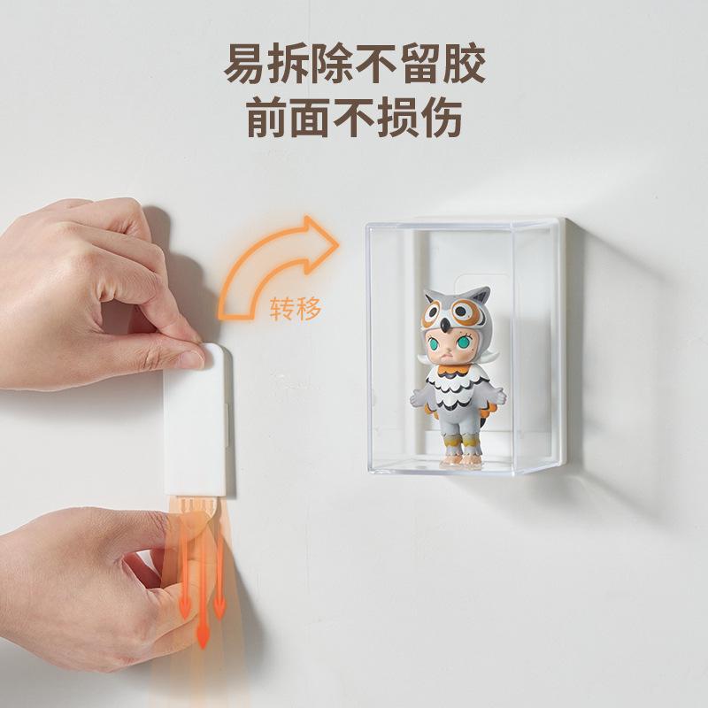盲盒收纳展示架：透明亚克力模型玩偶挂墙陈列，让手办控的你不再烦恼！