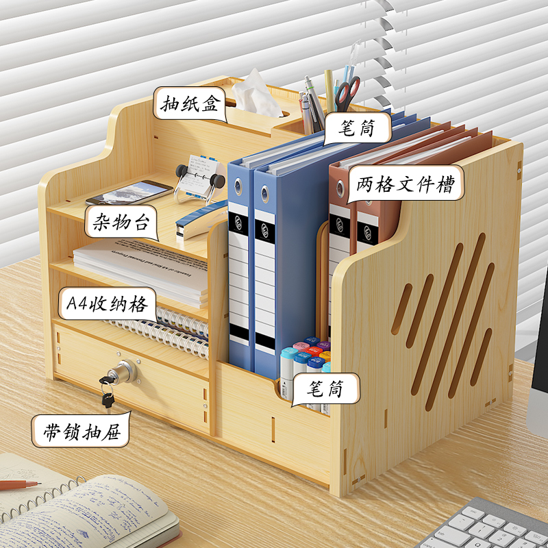 单位内务必备！军绿马口铁盒，办公杂物收纳神器，拯救你的桌面混乱！