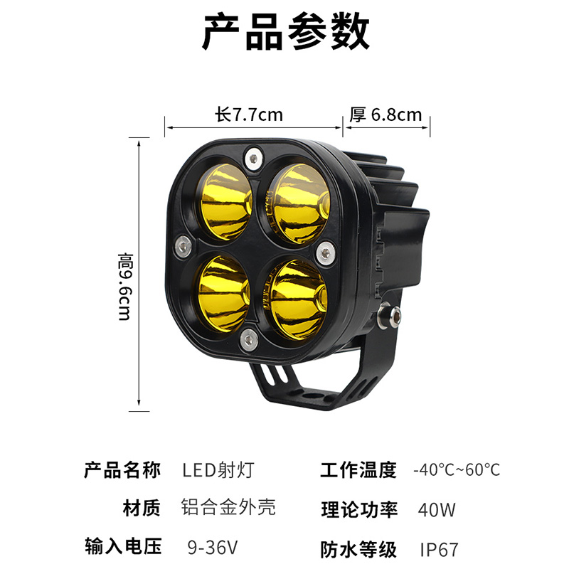 汽车LED射灯改装大揭秘：坦克300、BJ40、牧马人如何点亮夜路？
