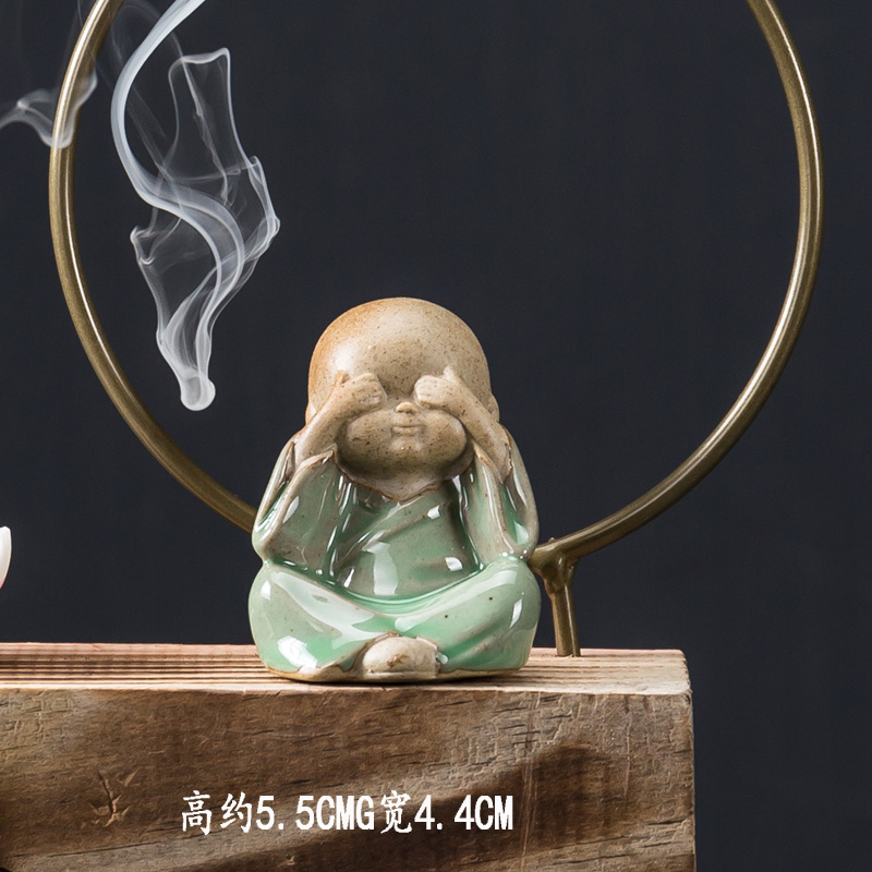 茶宠摆件精品紫砂葫芦三不小猴子雕塑：给你的茶桌添点趣味吧！