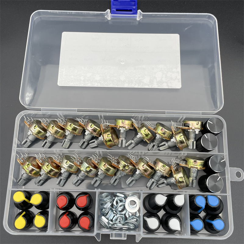 WH148电位器开关单层带旋钮：电子爱好者的必备神器，解锁你的DIY新天地！