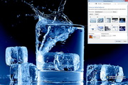 Ice in Water Windows 7 Theme1.00