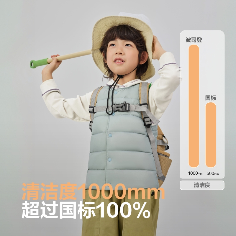 波司登2025秋季新款男女童短款羽绒服，校服神器内胆马甲，保暖又时尚！