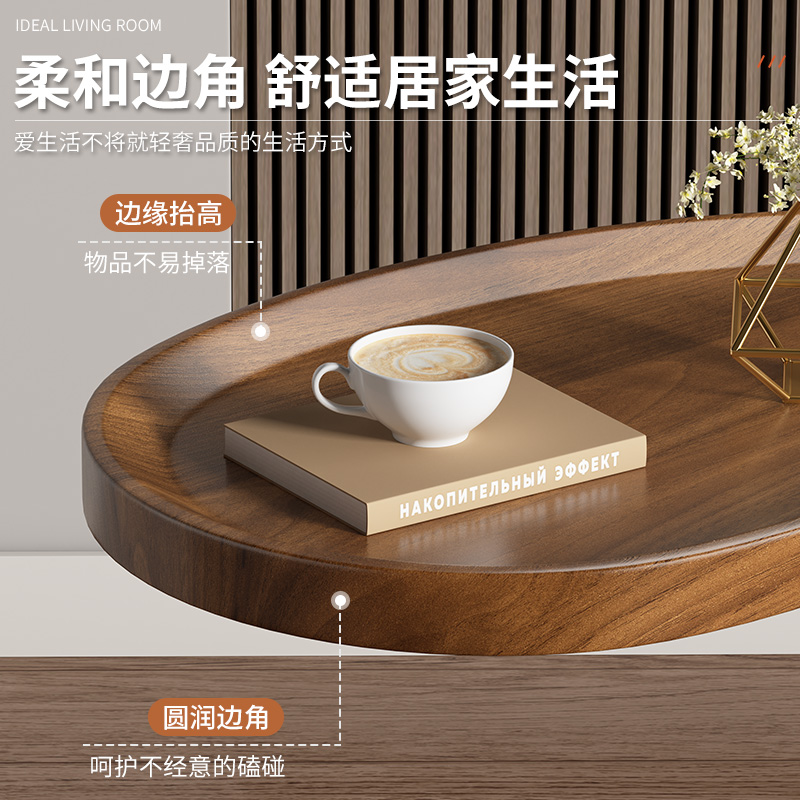 最新款进口天然奢石茶几边几餐桌转盘：打造高级感家居的必备神器！