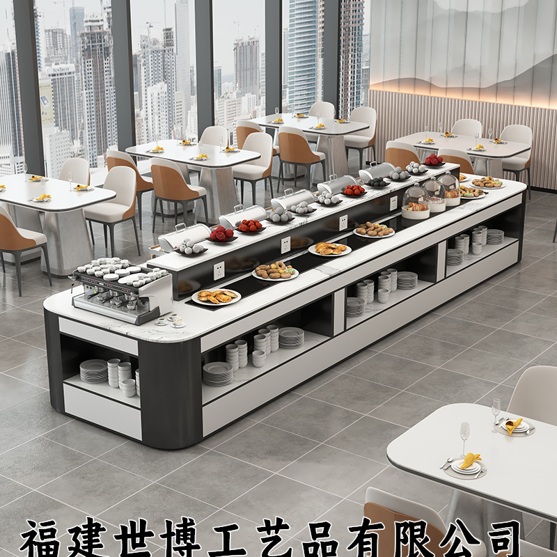 星级酒店级自助餐台，食堂也能享受五星级待遇！️