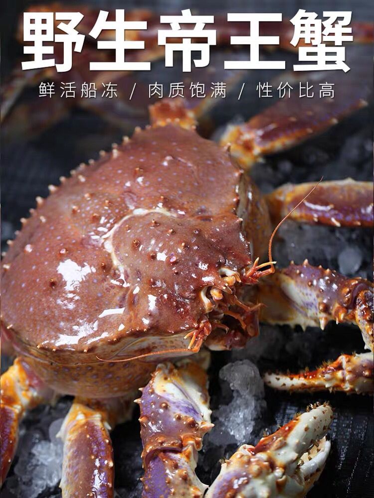 帝王蟹盛宴，冰鲜版也能享受海鲜奢华体验！✨