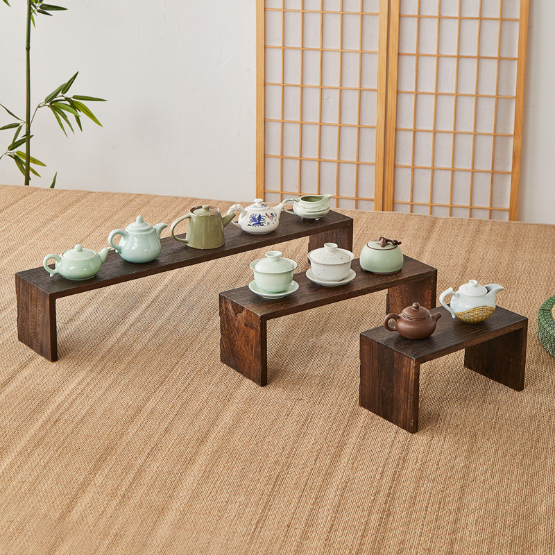 办公室里的茶艺美学：杯架茶道茶具架，打造你的专属禅意空间