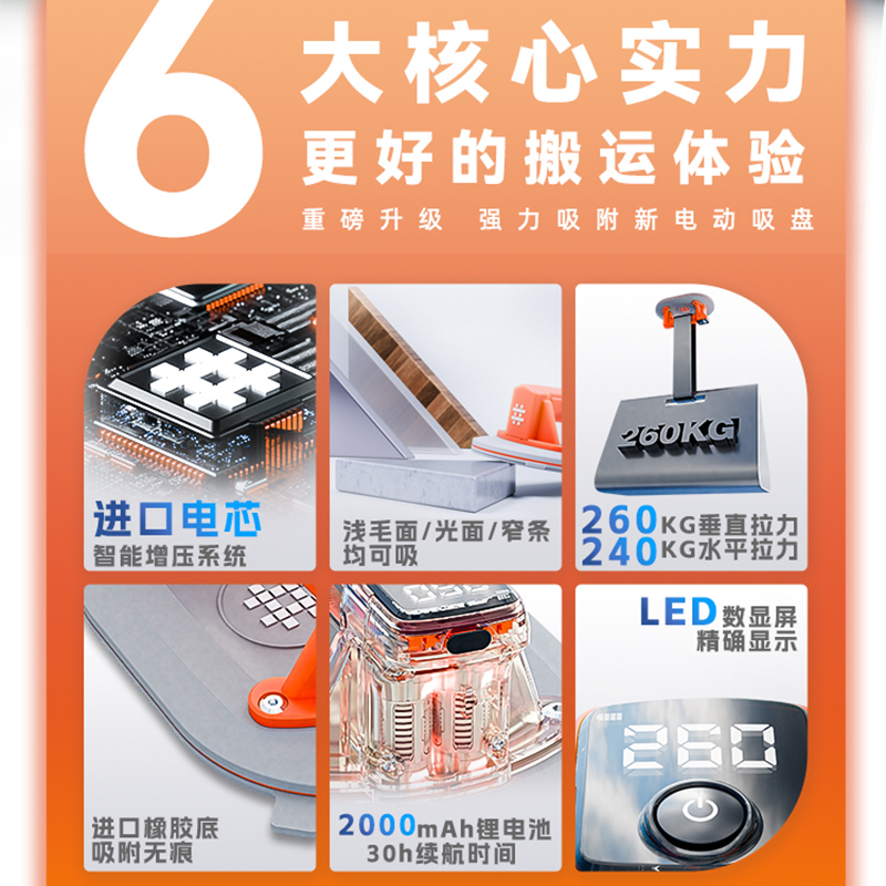 石井SC702智能数显电动真空吸盘：瓷砖铺贴神器，轻松搞定大尺寸地砖！