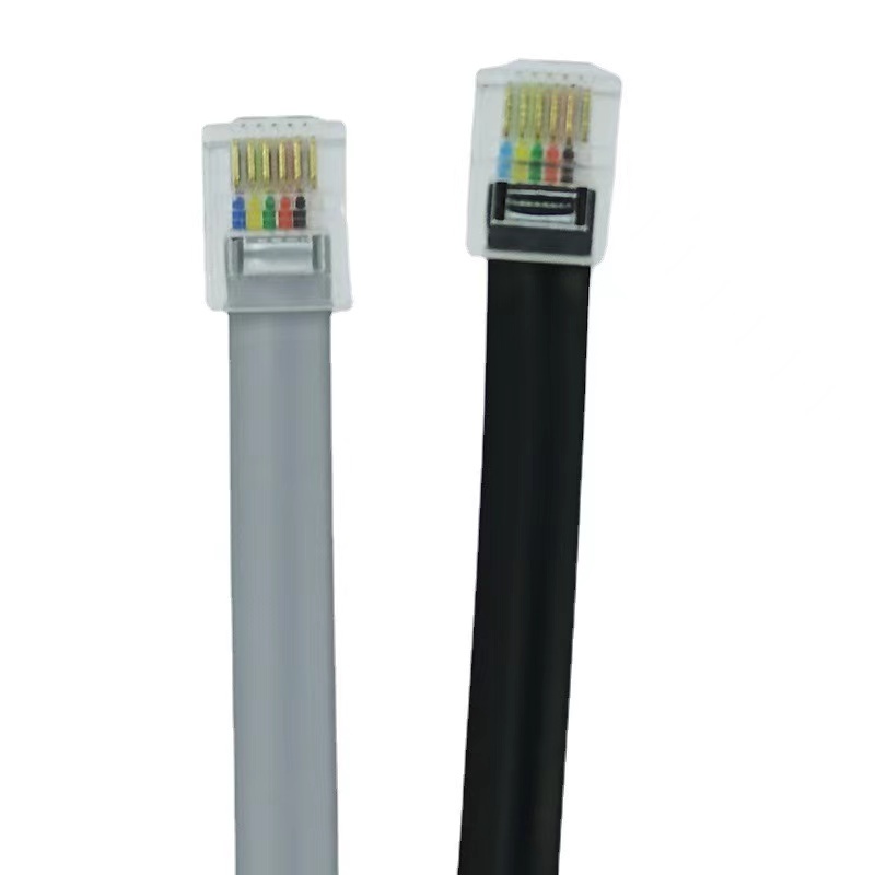 RJ11纯铜多股6芯电话线，办公神器，解决你的信号烦恼！⚡