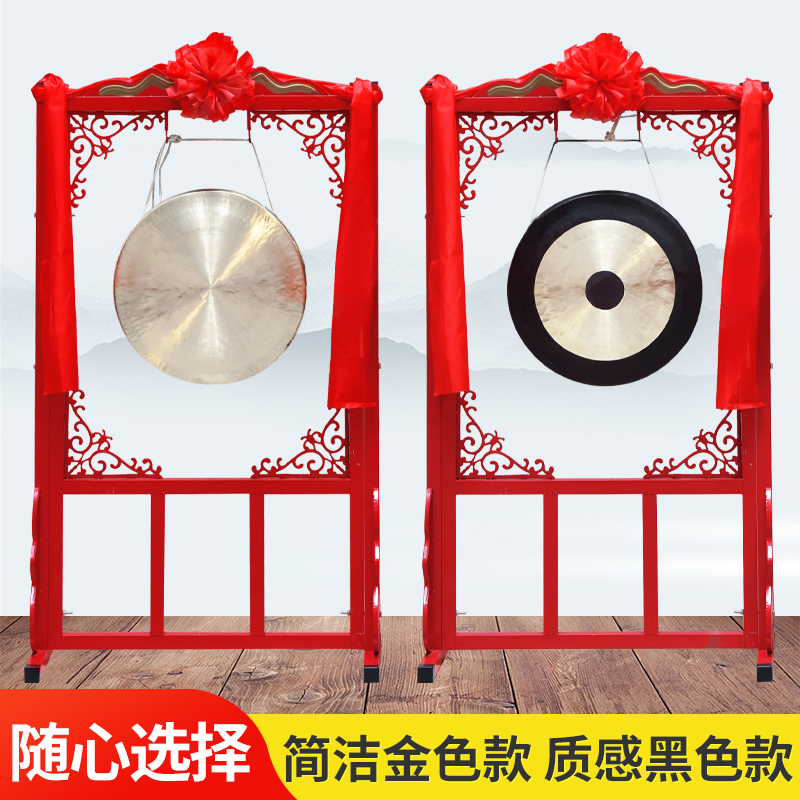 开业铜锣纯铜大锣，风水摆件招财神器，开业庆典必备！
