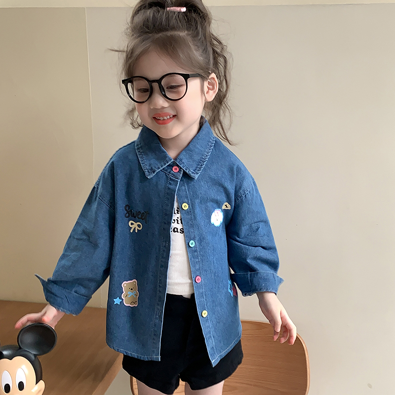 2025新款女童衬衫&amp;牛仔外套，早秋宝贝穿搭秘籍，妈妈们速来围观！✨