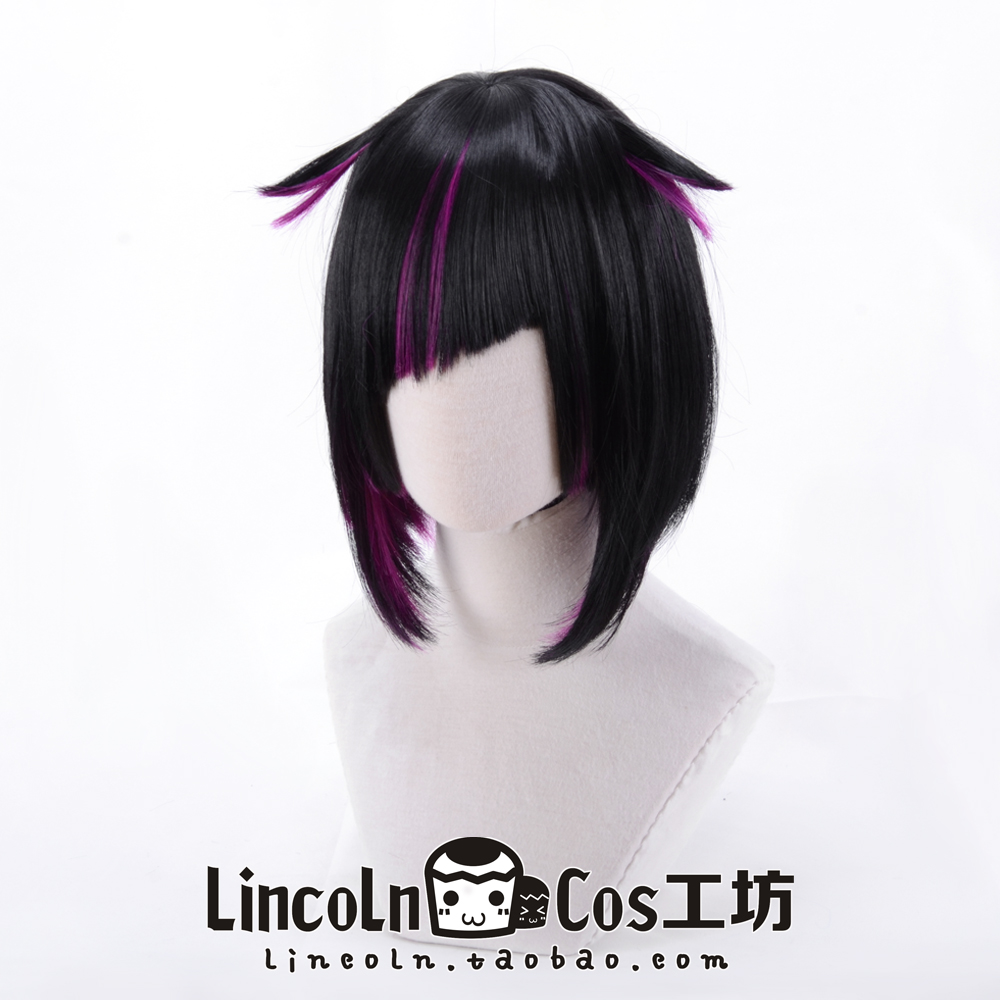 LINCOLN 扭曲仙镜睡美人 Lilia Vanrouge 挑染短发 cosplay假发：变身童话公主的魔法钥匙✨