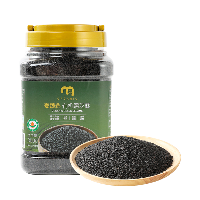 麦德龙麦臻选有机黑芝麻：东北辽宁特产，营养美味的秘密武器✨