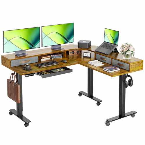 l shaped desk with drawers and file cabinet,L Shaped Desk with Drawers and File Cabinet: A Comprehensive Guide