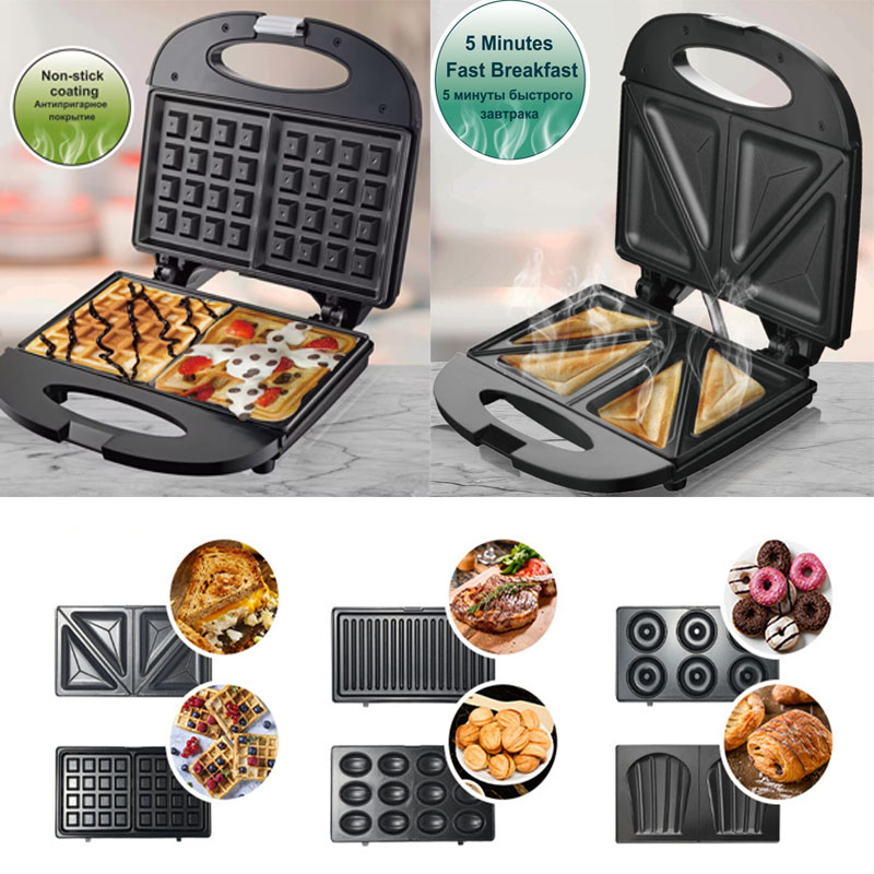 Toaster Sandwich Breakfast Maker：早餐神器，轻松开启活力满满的一天！✨