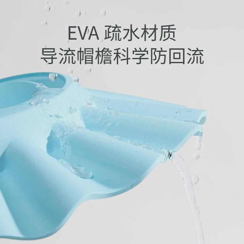 婴儿洗澡必备神器：防耳朵进水浴帽，宝宝洗头洗澡无忧无虑！