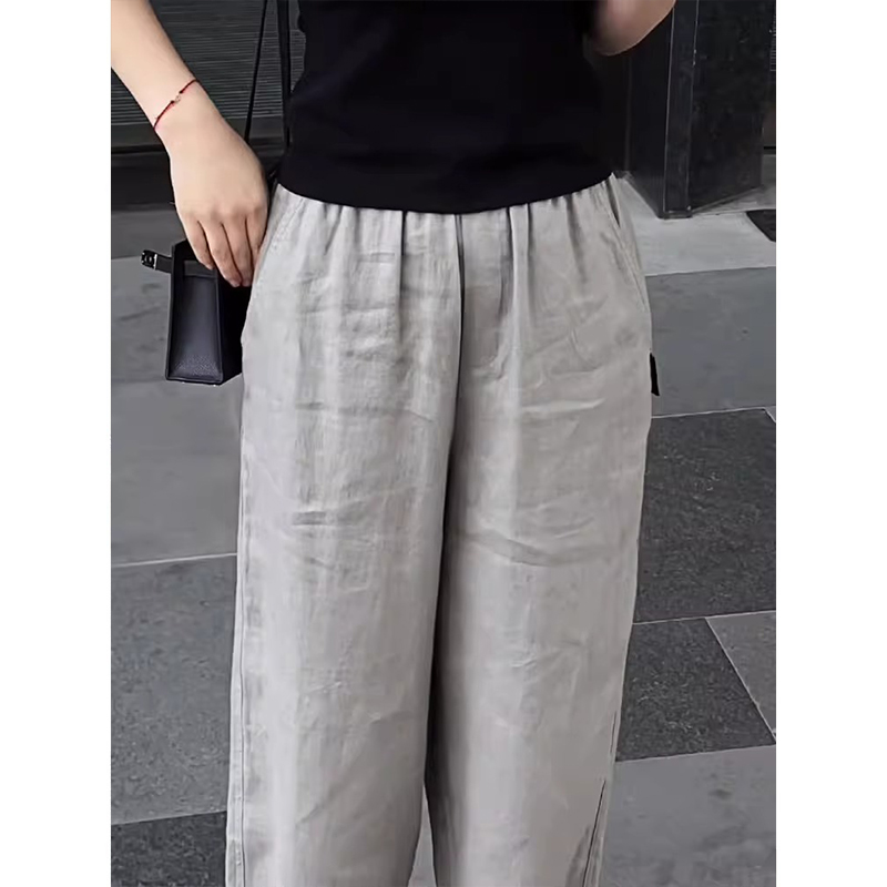 2022夏季新品！高腰显瘦阔腿裤，轻松穿出大长腿✨
