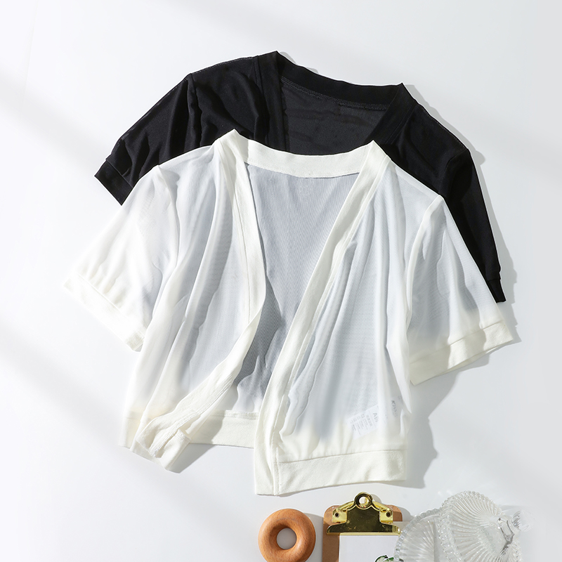 2025春装新品：披肩空调服防晒衫，薄款镂空罩衫，让你清凉一夏！