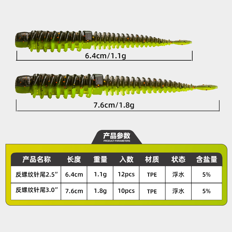新型路亚软饵：仿生泥鳅翘嘴仿真软饵，专治鲈鱼小泥鳅！