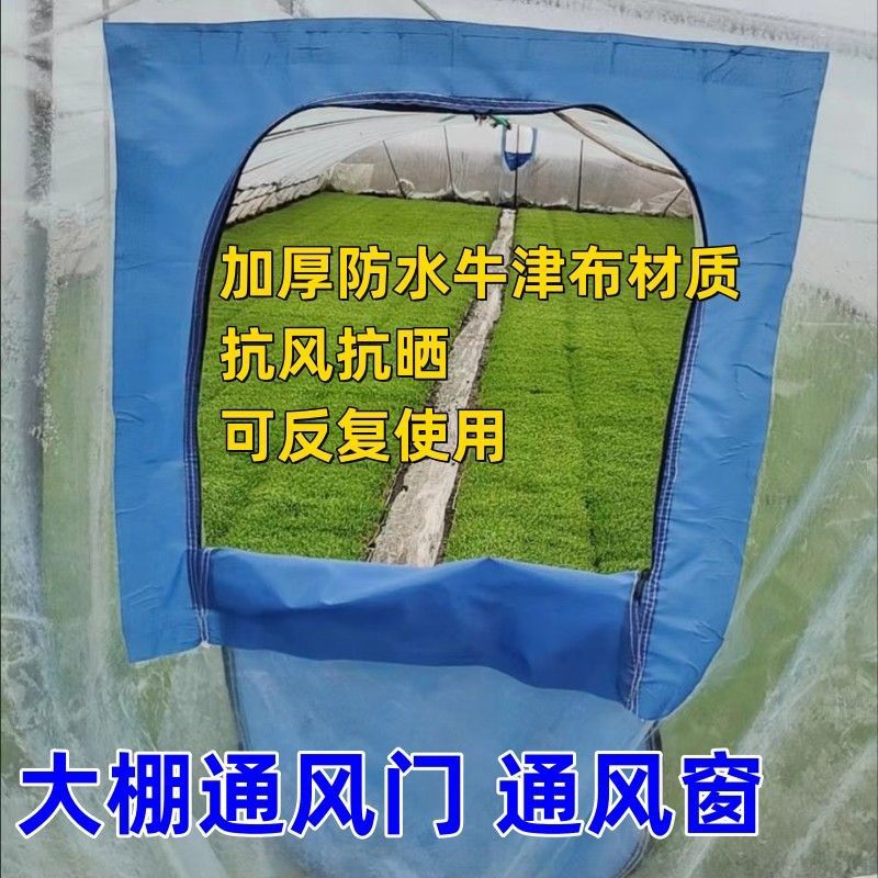 大棚通风新神器：防风拉链通风口窗棚，轻松搞定养殖通风难题！
