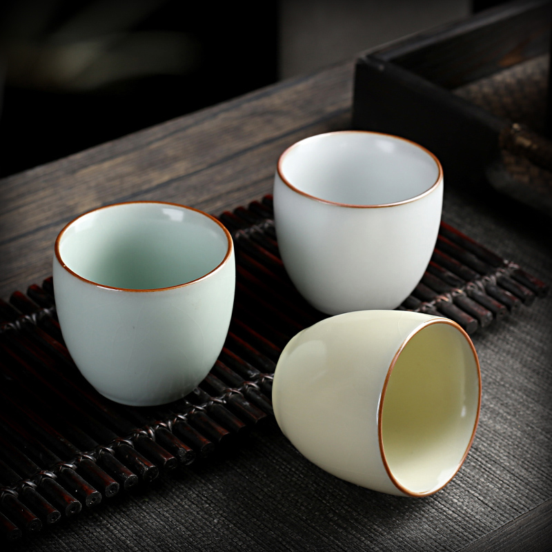 建盏茶杯：纯手工名家主人杯，天目茶盏的品茗艺术