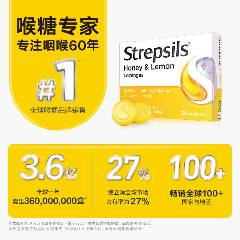 澳洲Strepsils使立消：护嗓神器，告别喉咙干痛！