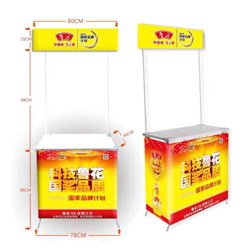 夜市摆摊神器：折叠展示架+便携伸缩桌子，轻松开启地摊经济