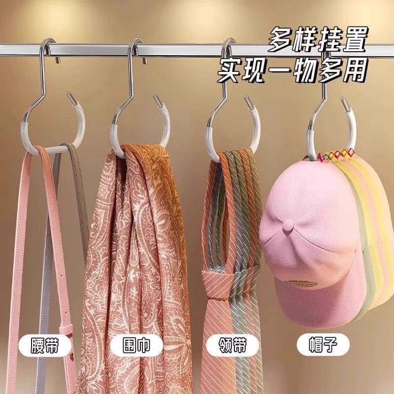帽子收纳神器大揭秘：家里的围巾丝巾也能优雅展示？