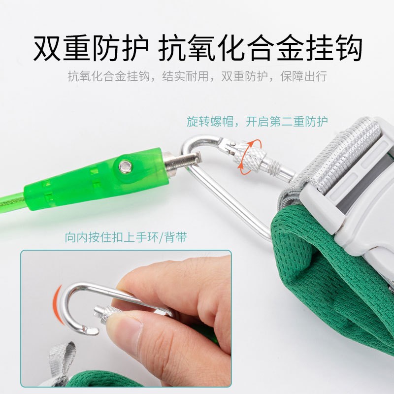 宝宝防丢牵引绳背包：遛娃神器，妈妈再也不用担心孩子走丢了！✨