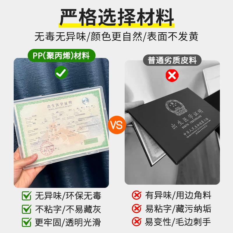 2025新版出生证收纳盒：宝宝的第一份珍贵记忆，如何挑选最安全的保护套？