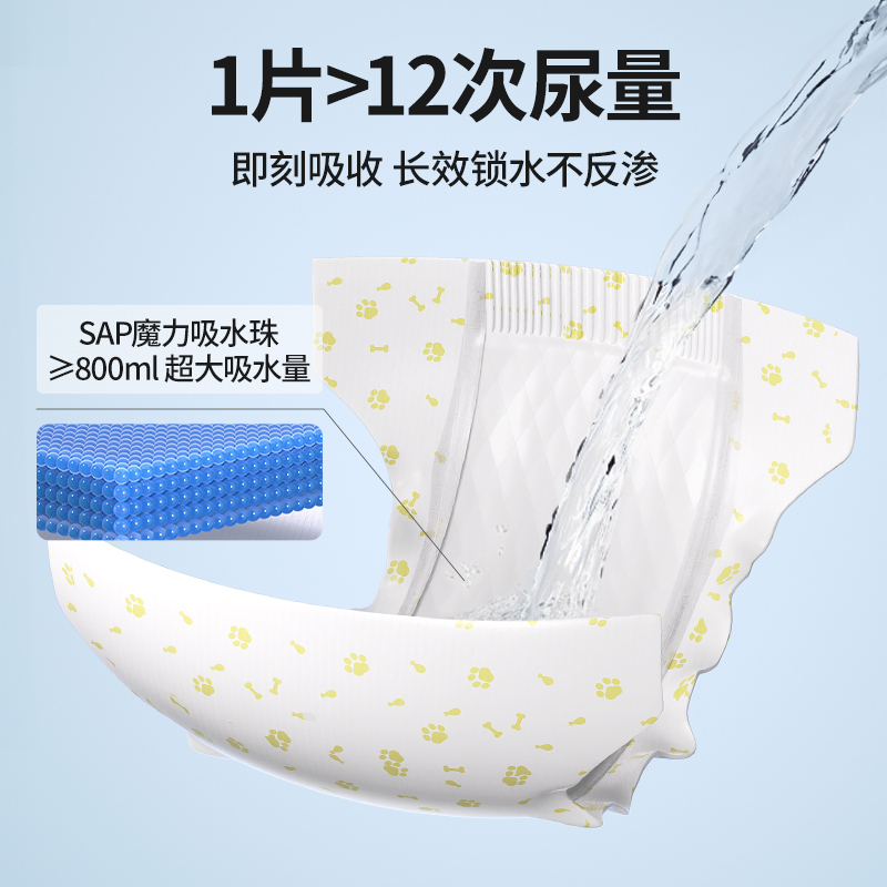 公狗尿不湿，狗狗纸尿裤，宠物专用尿布，解决狗狗乱尿烦恼！