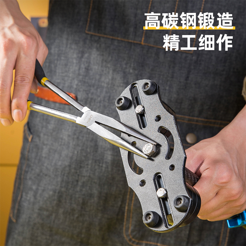 得力加长型尖嘴钳：为什么它是你的终极夹持神器？