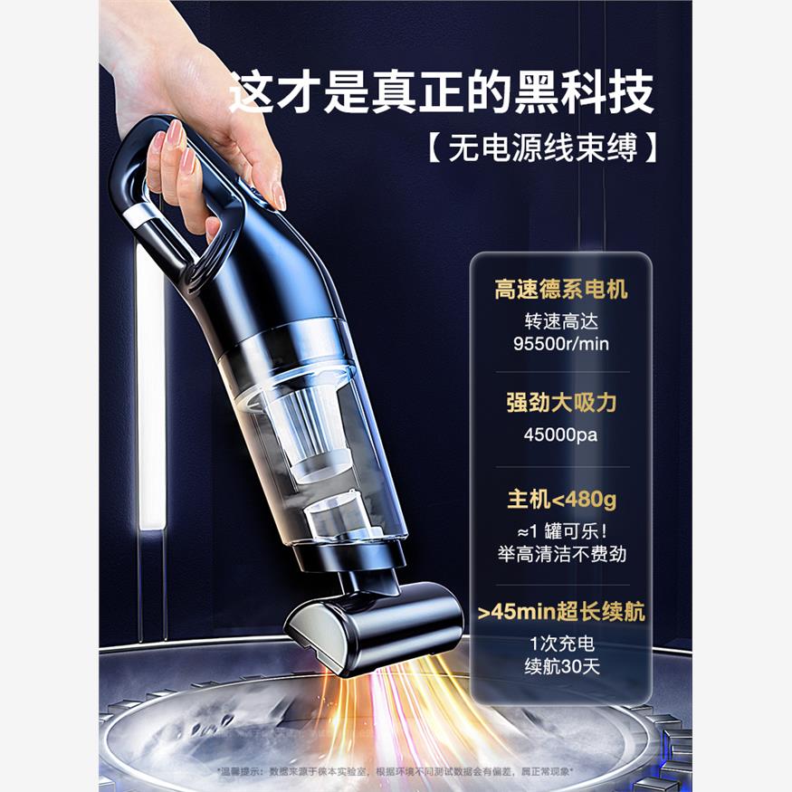 徕本吸尘器：家庭清洁神器，超强力迷你吸尘器，让螨虫无处遁形！✨