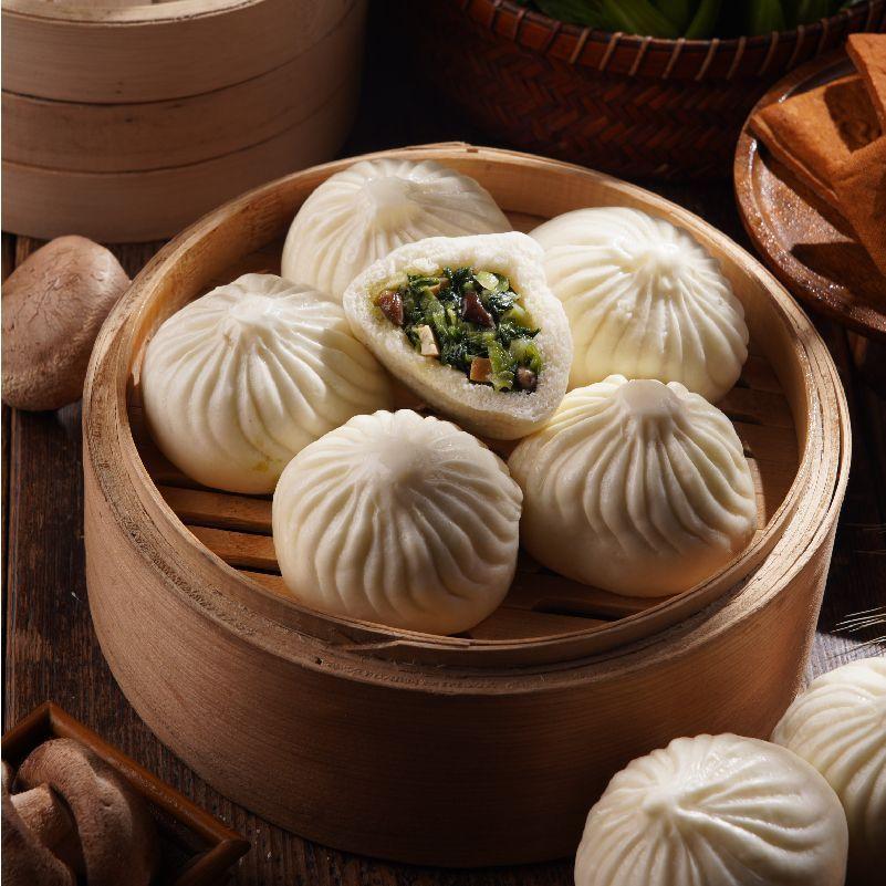 豫园松月楼包点：10袋素菜烧麦豆沙包组合，开启你的美味早餐之旅！✨