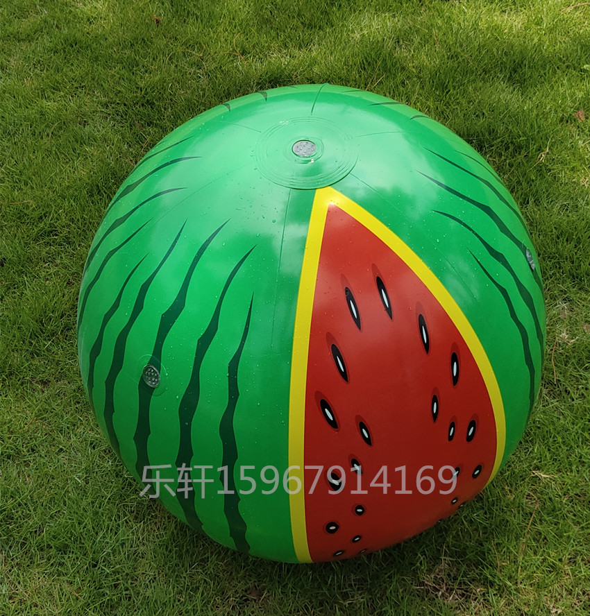 90cm超大充气西瓜球！亲子戏水神器，夏天必备！这波不买真的亏哭
