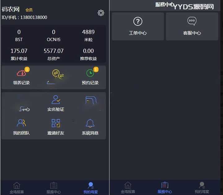 区块链宠物养殖系统 金鸡报喜区块鸡 区块狗系列