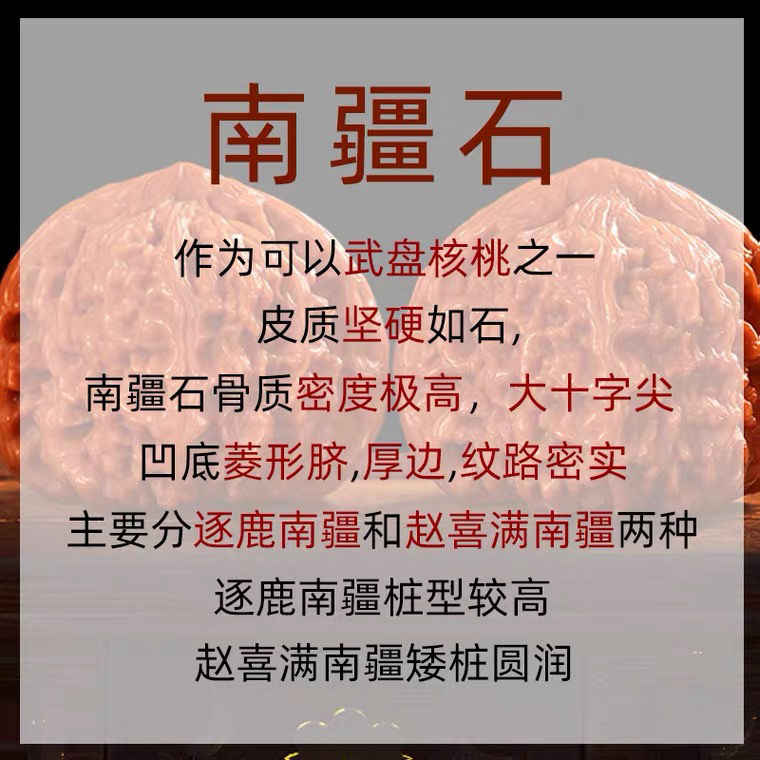 38赵喜满南疆石狮子头手捻核桃，文玩界的白狮子头打底神器！