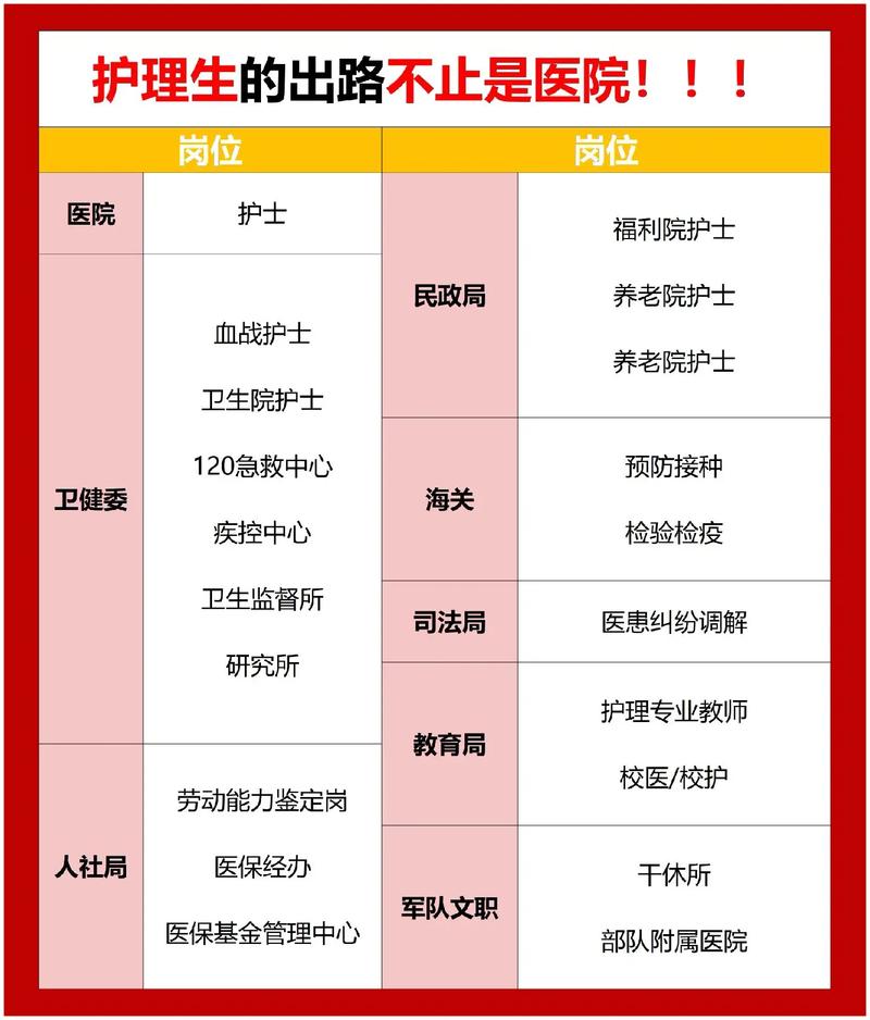 护理专业对应的职业有哪些,多元化职业发展路径-第1张图片-职教招生网