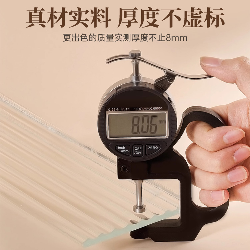 现代简约卫生间长虹玻璃半墙奶油风屏风洗手台：如何打造梦幻空间？