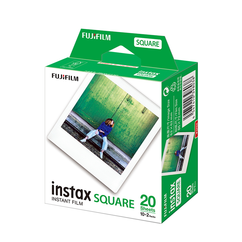 方形黑边相纸：富士拍立得instax SQUARE 的专属记忆，解锁复古魅力！