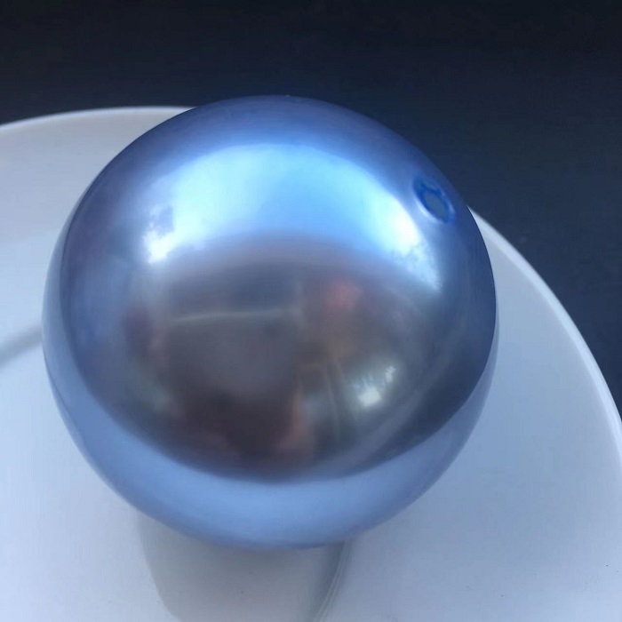 40mm超大号紫色圆形直通孔ABS塑料珠：创意DIY界的明珠，点亮你的手工时光！