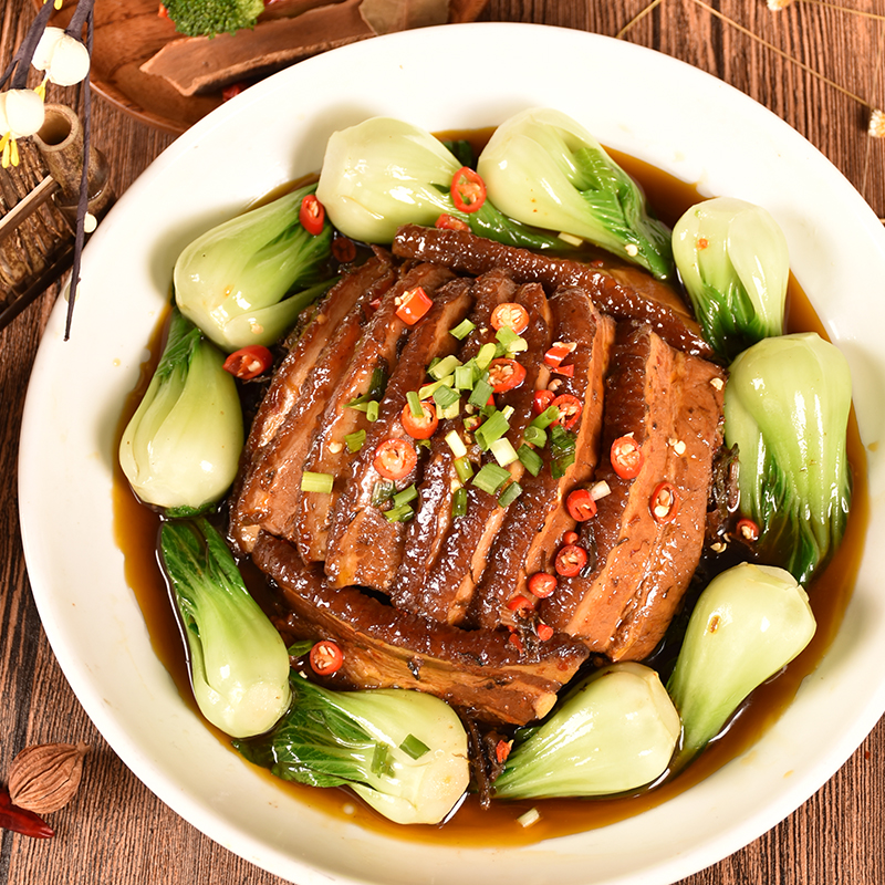许大师扣肉王450g：正宗梅干菜扣肉，红烧肉爱好者的福音！