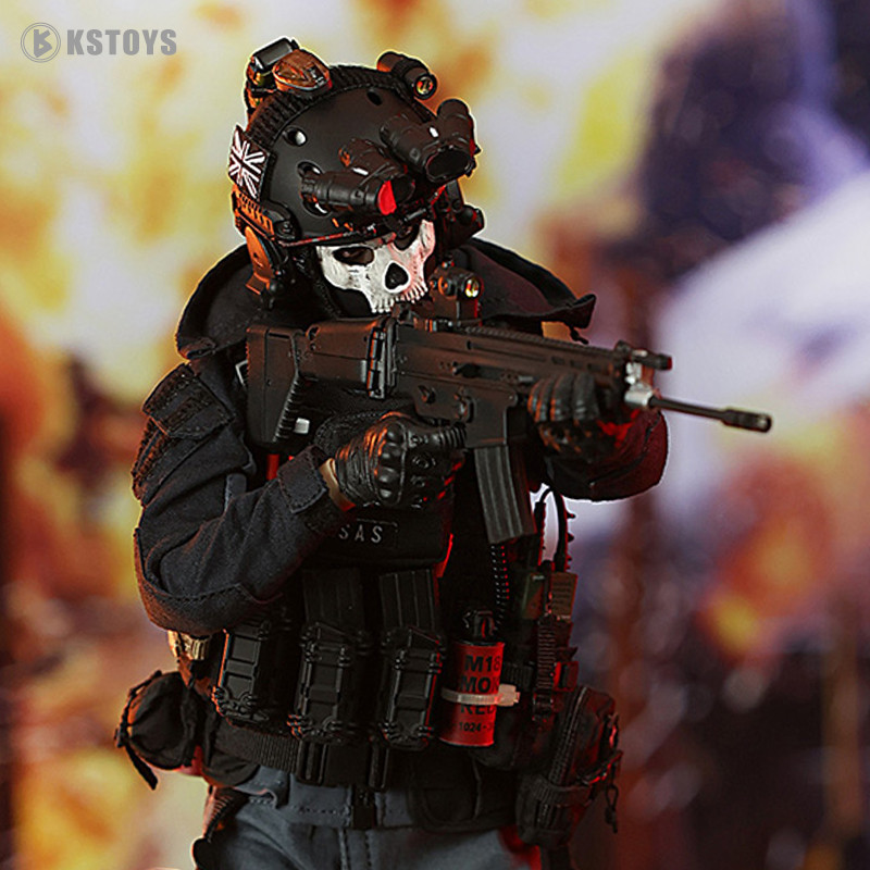 JEU现货1/6夜战幽灵军兵人偶：解锁收藏级模型的秘密，你准备好了吗？