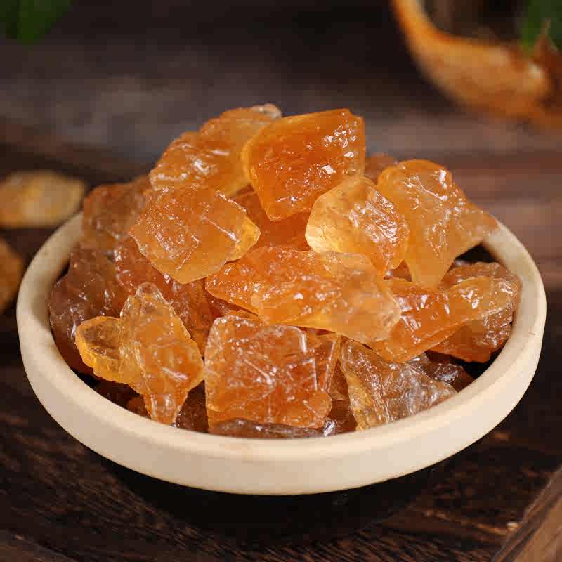 老冰糖云南黄冰糖：传统工艺，天然美味，泡酒必备神器！
